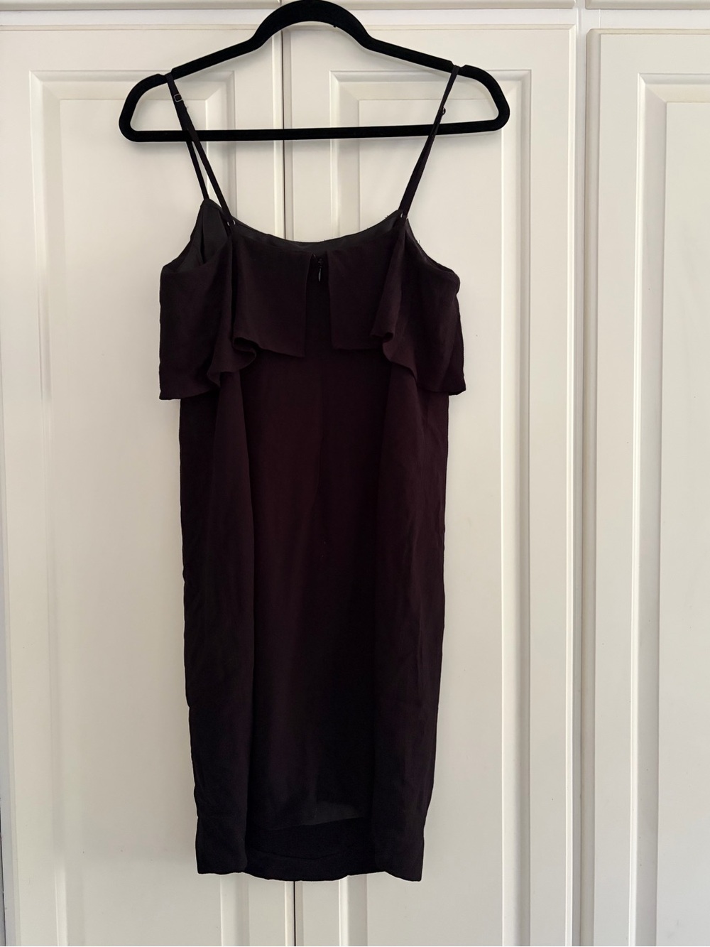 J.Crew Black Spaghetti Strap Dress Size 6